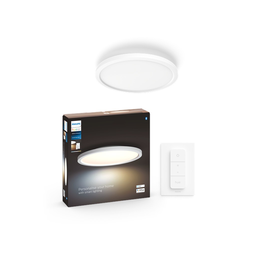 Philips Hue Aurelle Rund Loft Panel Lampe - Hvid