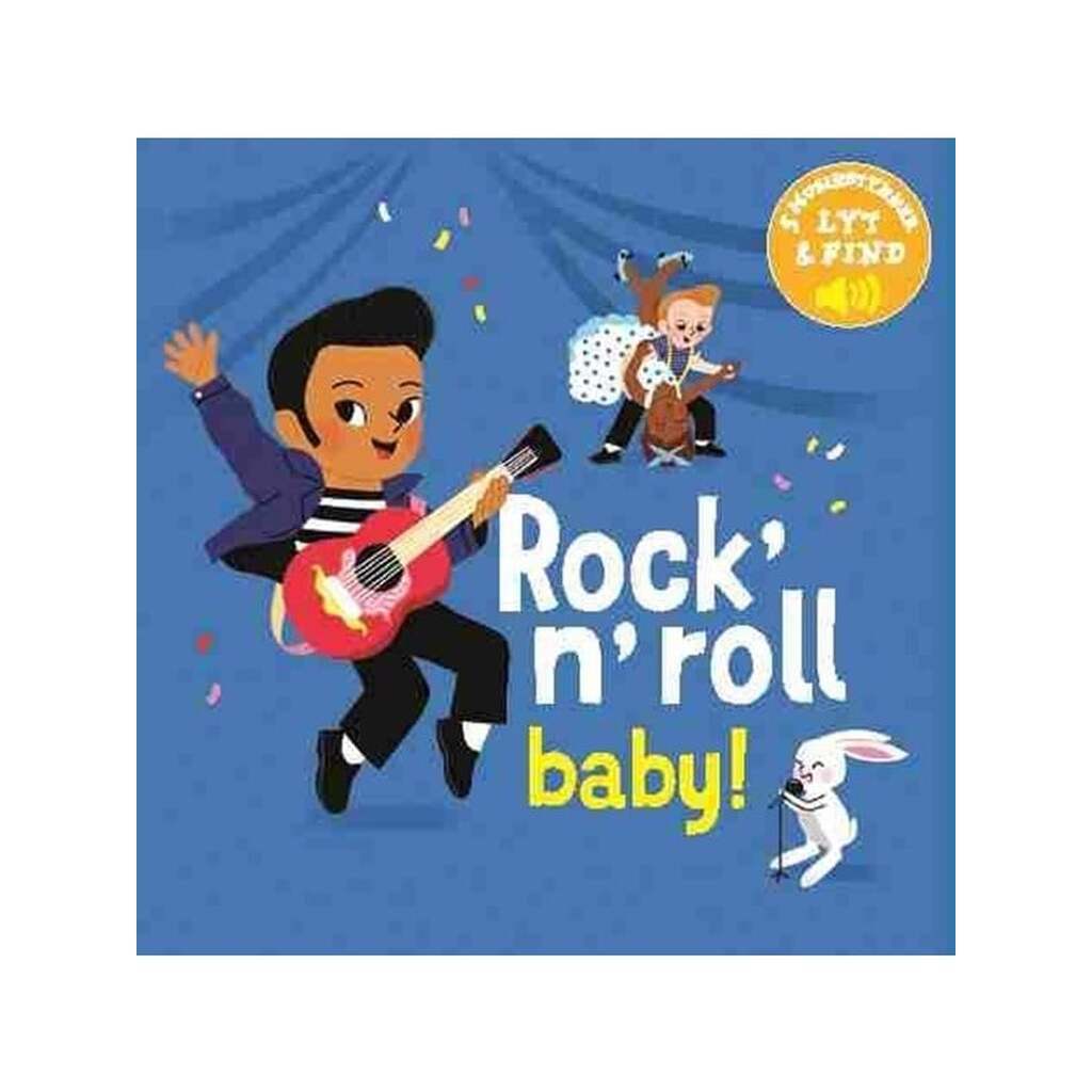 Min lille musikbog: Rock´n´Roll baby! - Børnebog - Papbog
