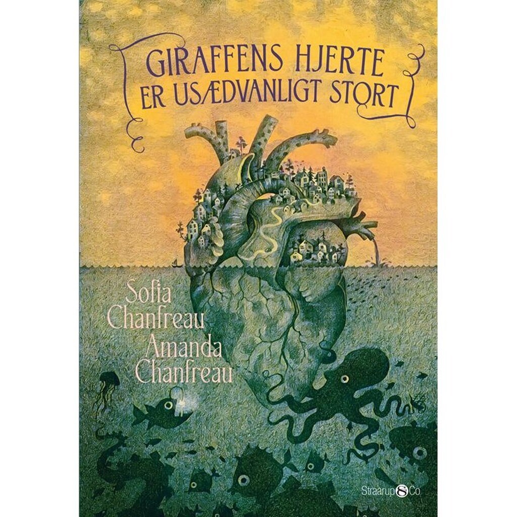 Giraffens hjerte er usædvanligt stort - Ungdomsbog - hardback