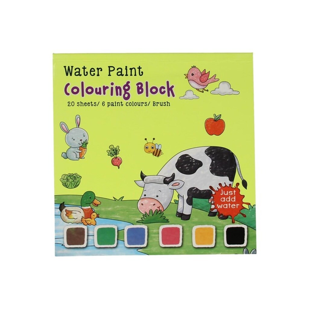 Wins Holland Watercolor coloring book set (Assorted)