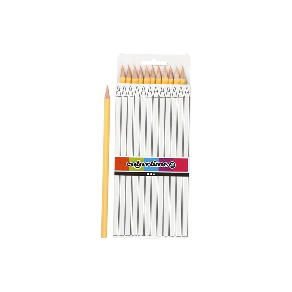 Creativ Company Triangular colored pencils - Skin color 12pcs.