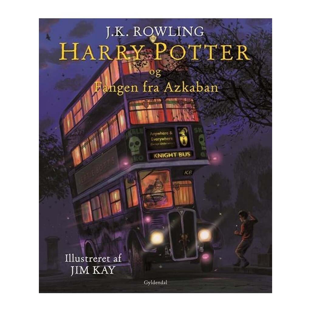 Harry Potter illustreret 3 - Harry Potter og fangen fra Azkaban - Ungdomsbog - hardcover