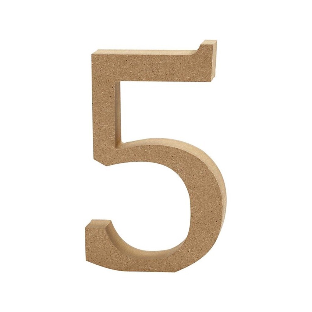 Creativ Company Number 5 MDF 8cm 1pc.