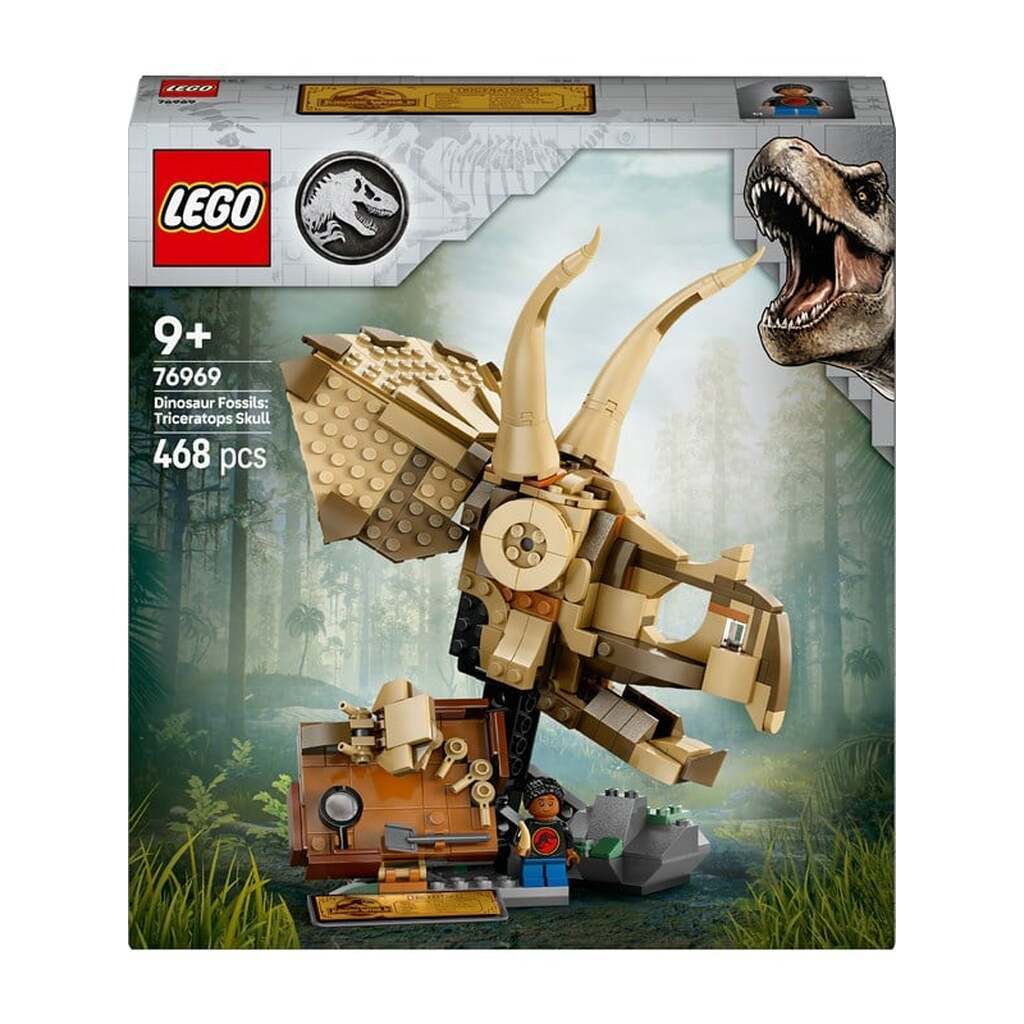 LEGO Jurassic World 76969 Dinosaurfossiler: Triceratops-kranium