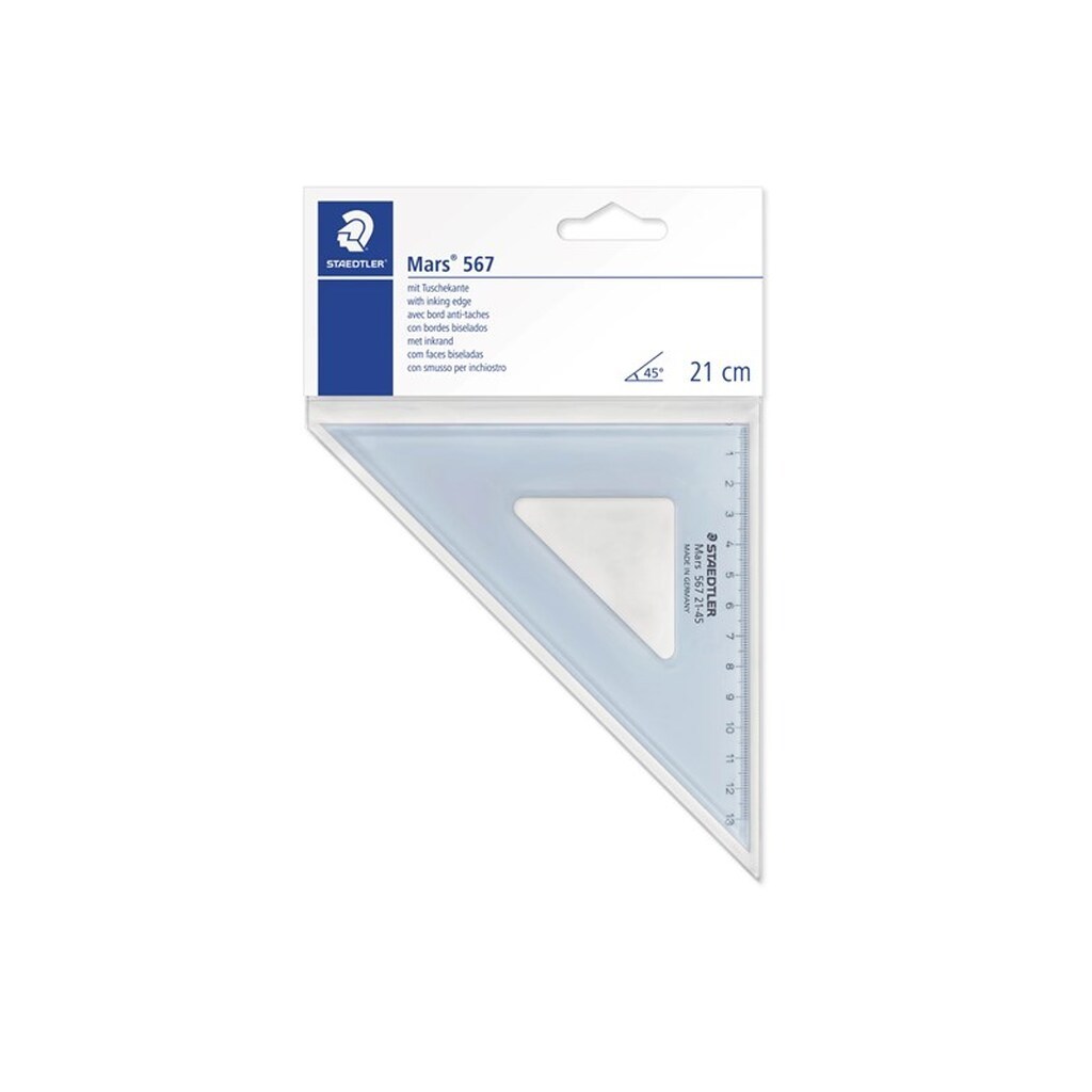 Staedtler MARS VINKEL LINEAL RETT. 21cm
