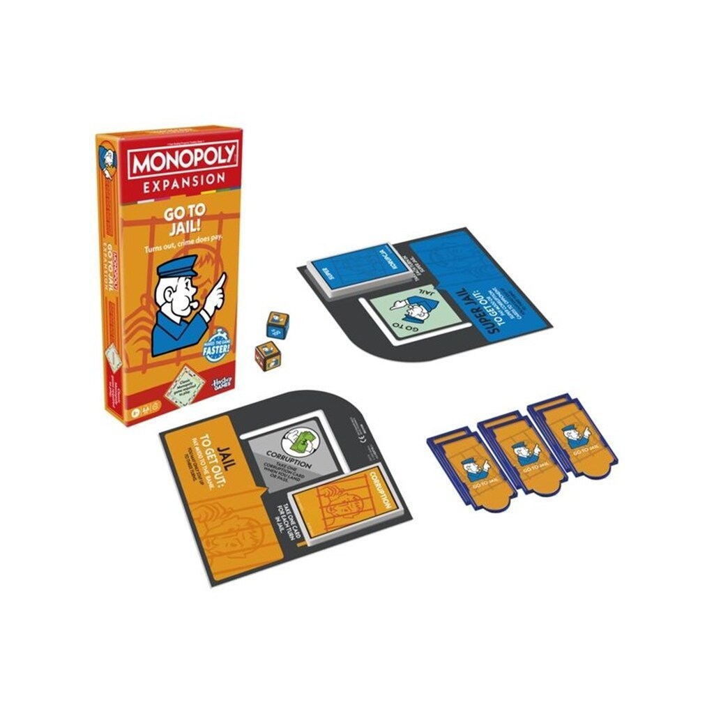 Hasbro Monopoly Go to Jail EXPANSION (ENG)