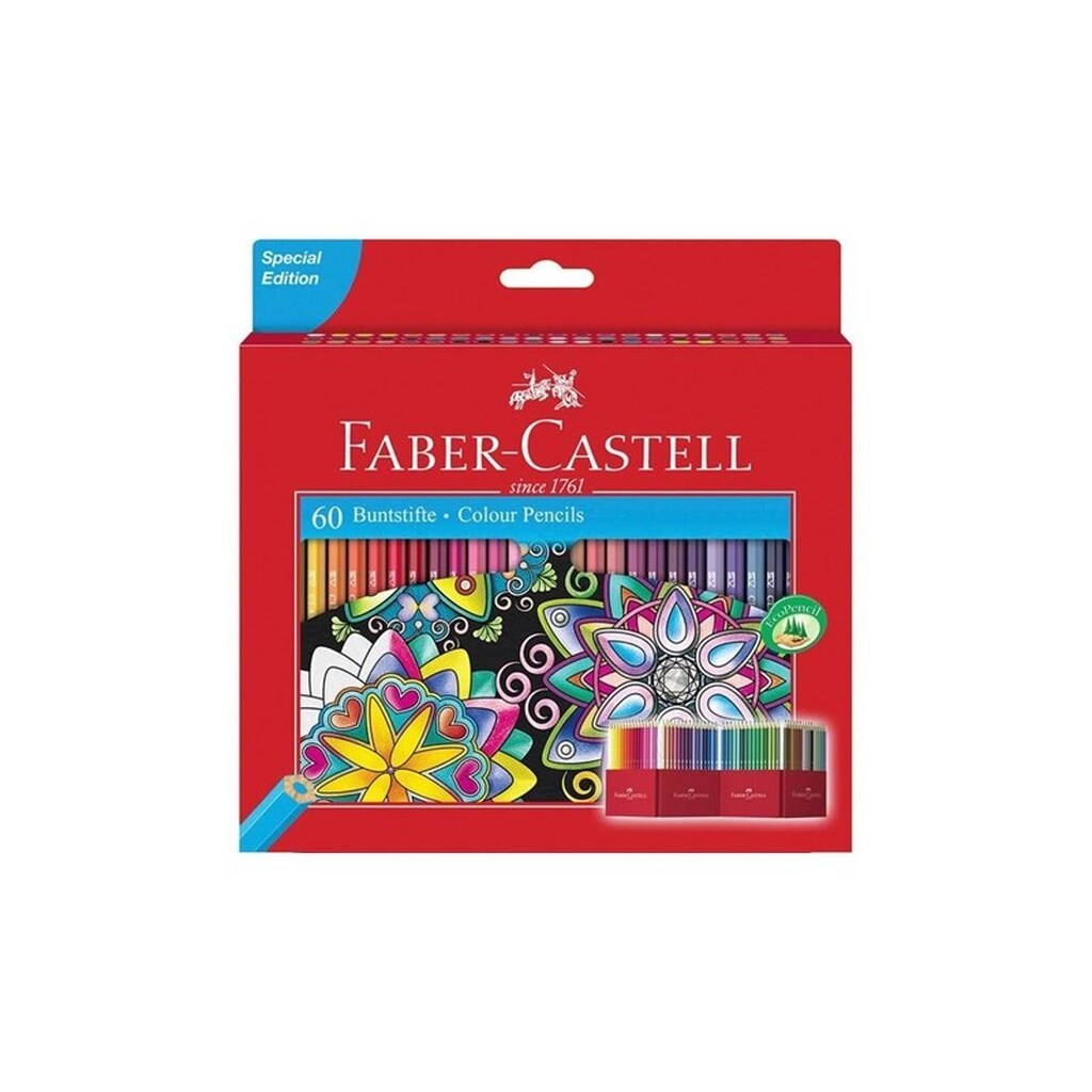 Faber-Castell Castle Colored pencils box of 60 pcs