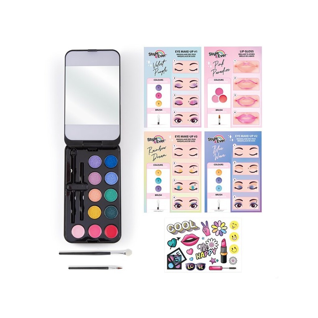 Style 4 Ever Mini Makeup Etui med LED-Lys