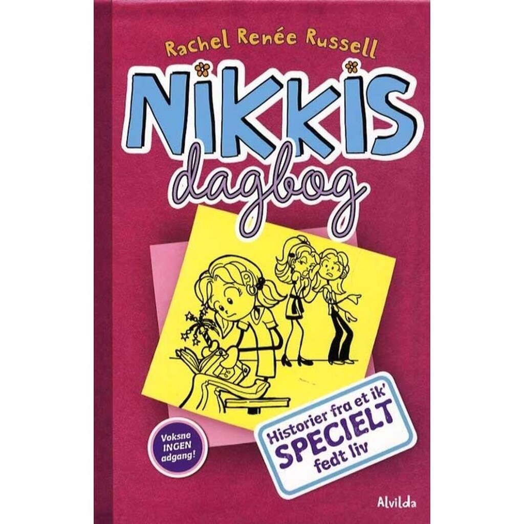 Nikkis dagbog 1: Historier fra et ik' specielt fedt liv - Børnebog - Pocketbog