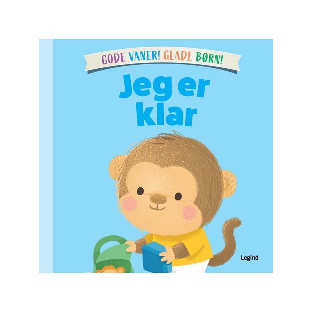 Jeg er klar - Børnebog - Papbog