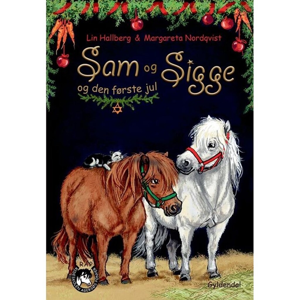 Sam og Sigge og den første jul - Børnebog - Hardcover