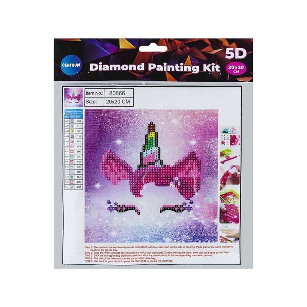 CENTRUM Diamond Painting 20*20cm. UNICORN