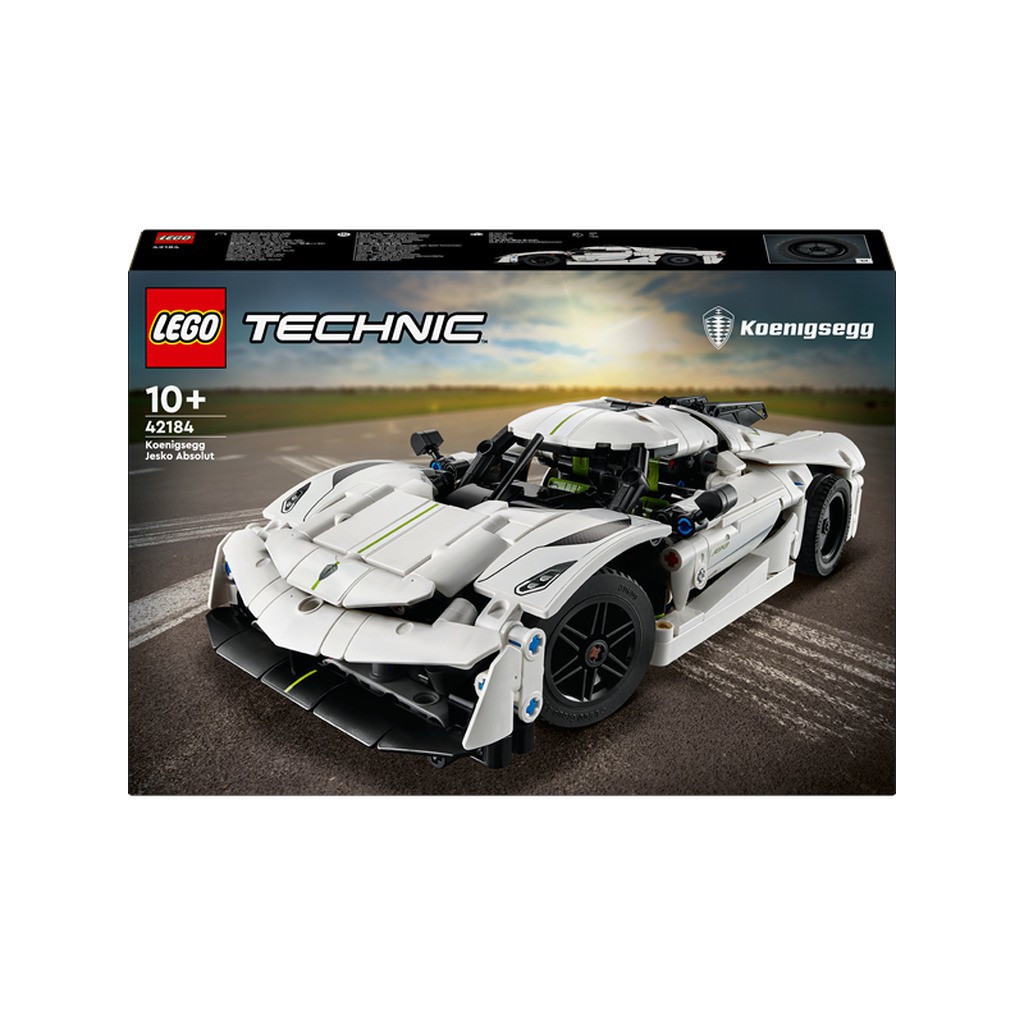 LEGO Technic 42184 Koenigsegg Jesko Absolut-hyperbil - hvid