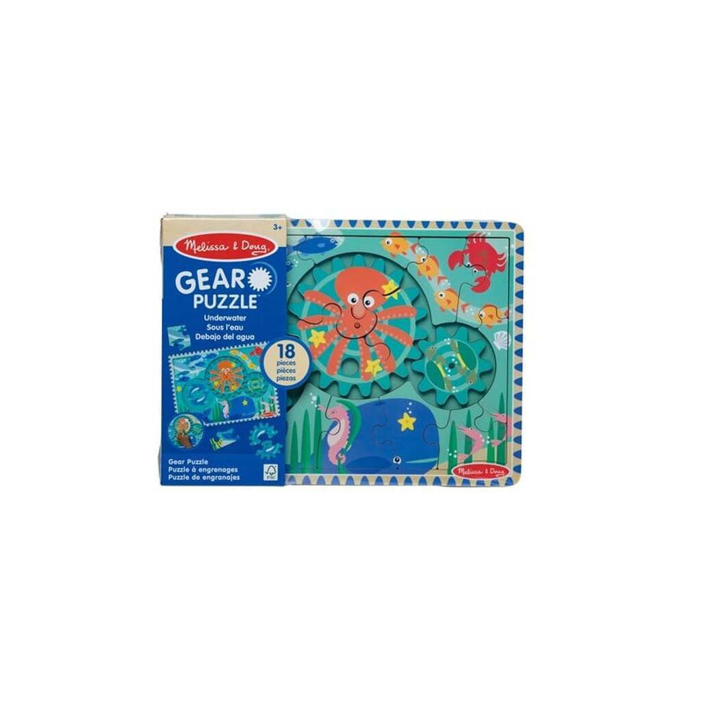 Melissa &amp; Doug Gear Puzzle Underwater