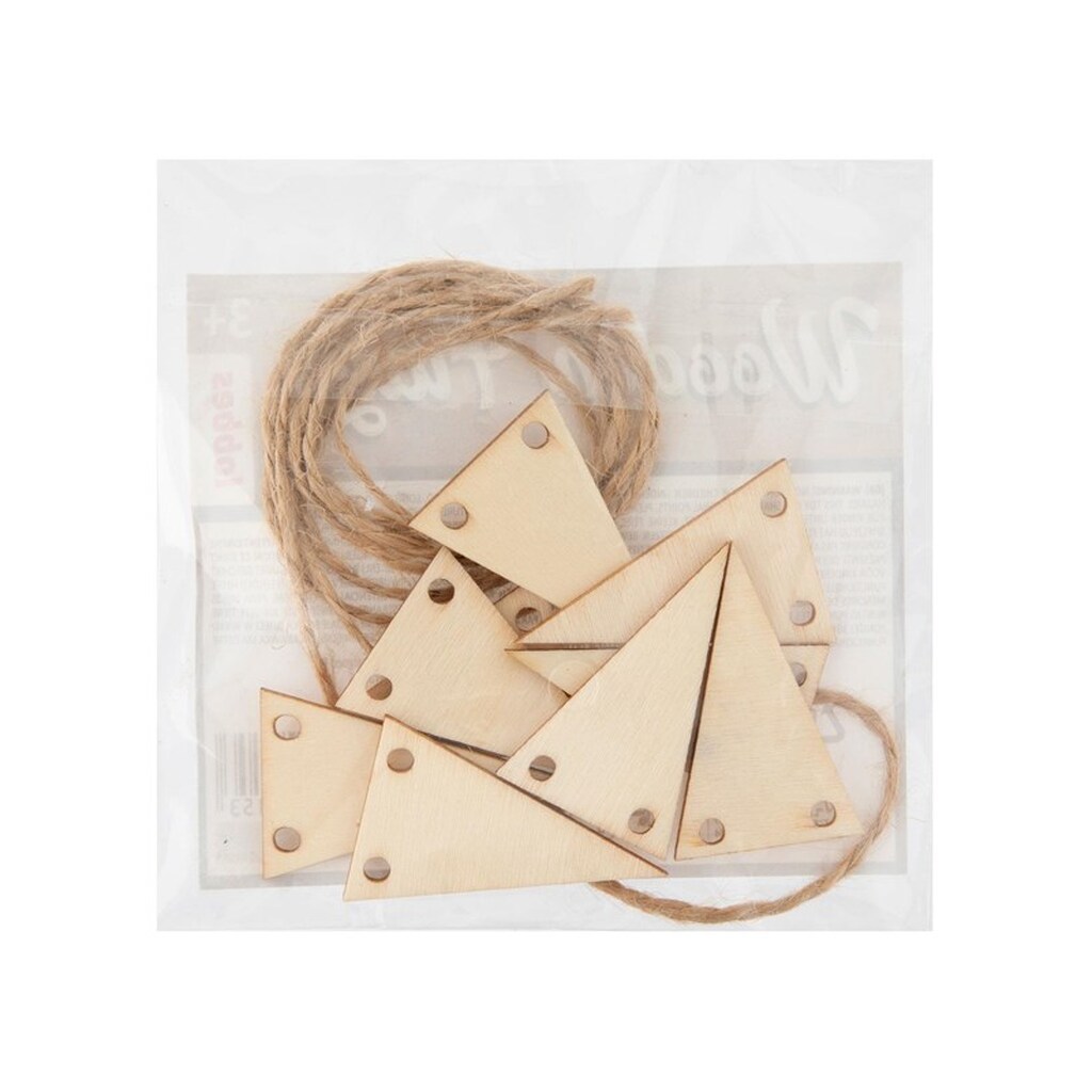 Lobbes Decorate your Wooden Mini Bunting