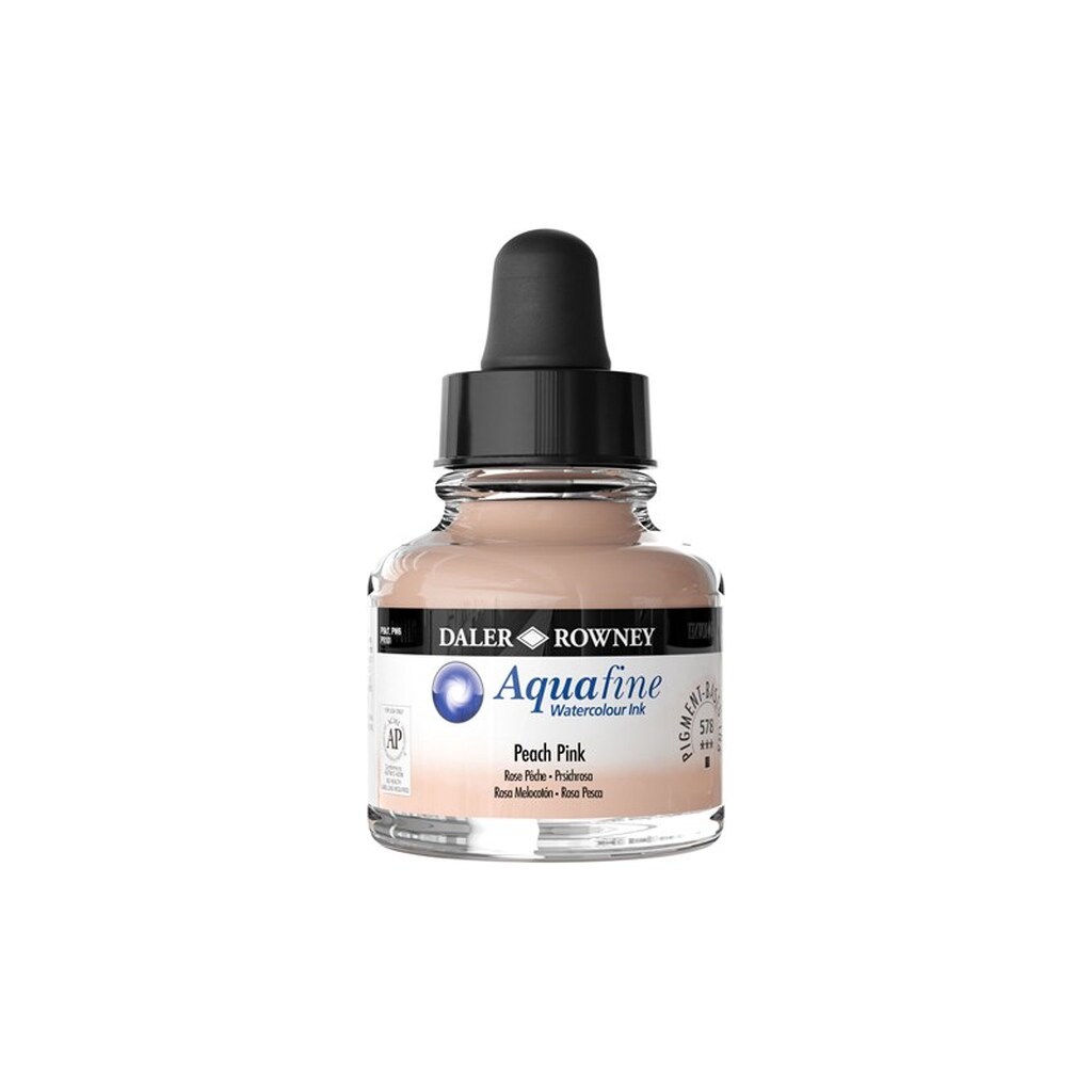 Daler-Rowney Aquafine 29.5 ml Ink Portrait Pink