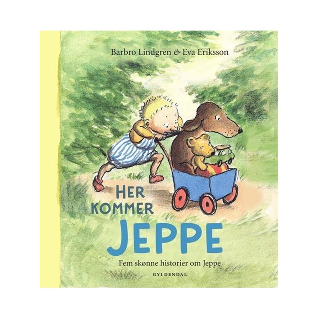 Her kommer Jeppe - Børnebog - Hardcover