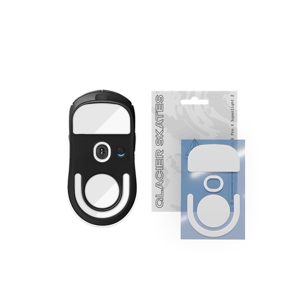 Threepointzero Glacier Skates - for Logitech G Pro X Superlight 2