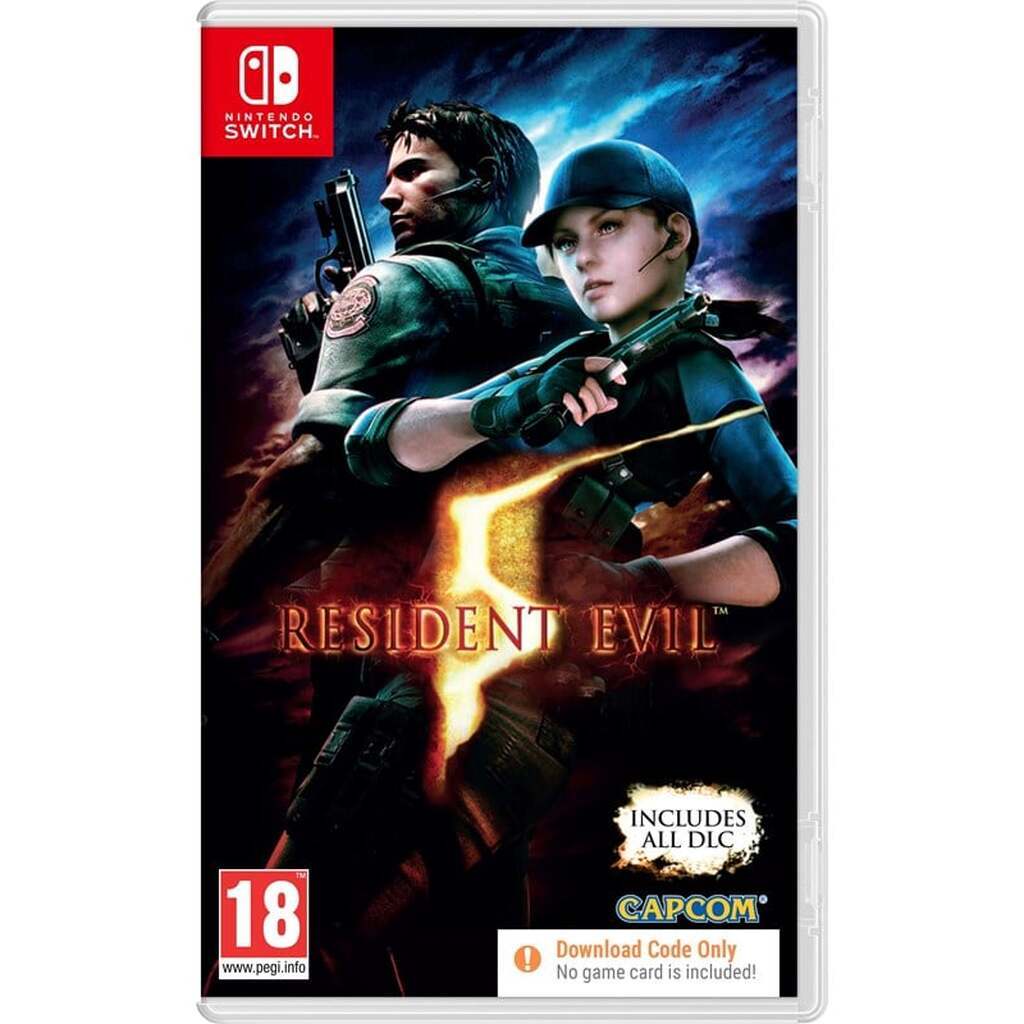Resident Evil 5 (Code in a Box) - Nintendo Switch - Gyser