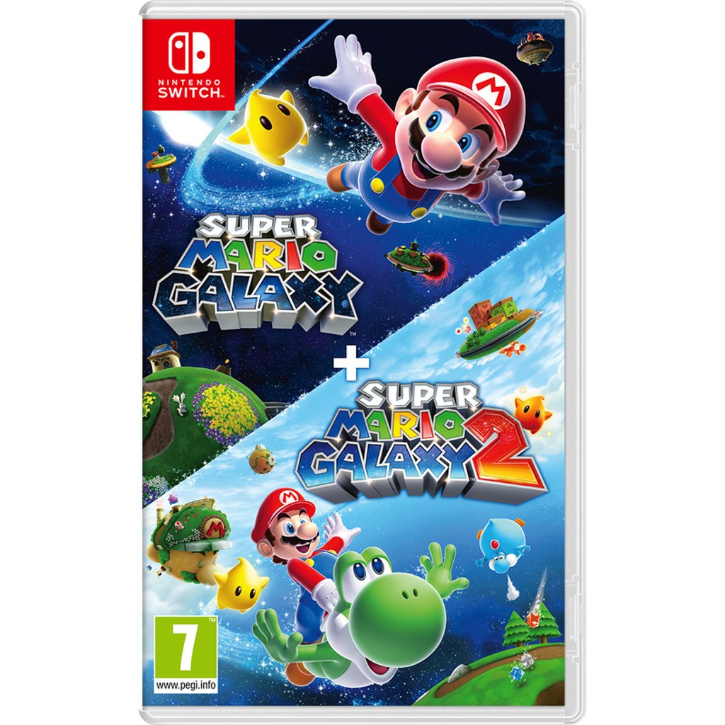 Super Mario Galaxy + Super Mario Galaxy 2 - Nintendo Switch - Platformer