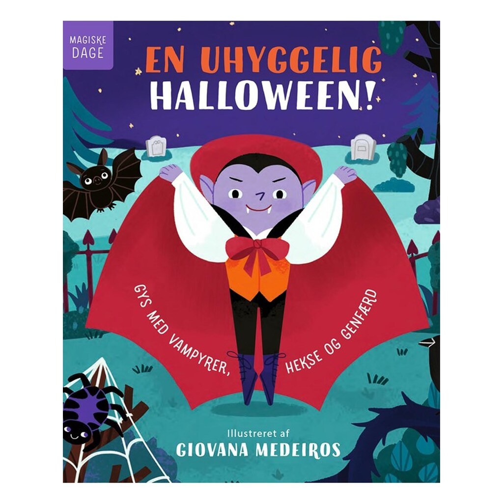 En uhyggelig Halloween! - Børnebog - Papbog
