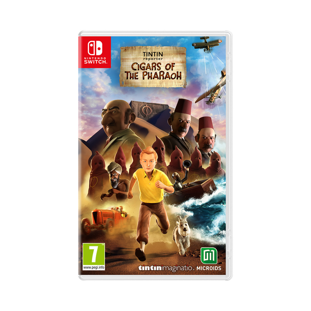 Tintin Reporter - Cigars of the Pharaoh - Nintendo Switch - Action