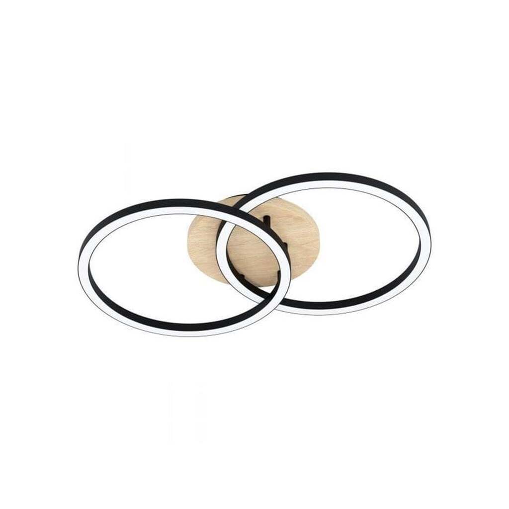 EGLO LOMALTAS-Z SMART loftlampe, sort/brun