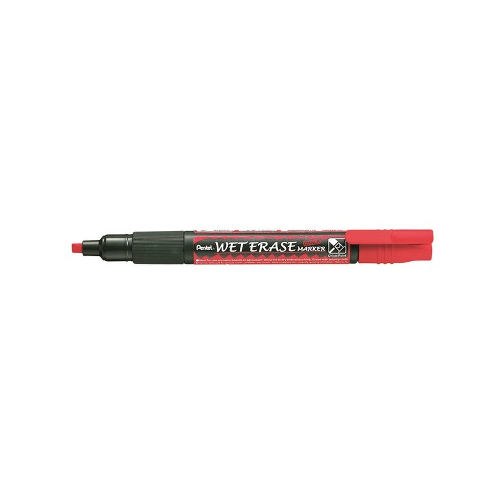 Pentel SMW26-B Wet Erase blackboard Red