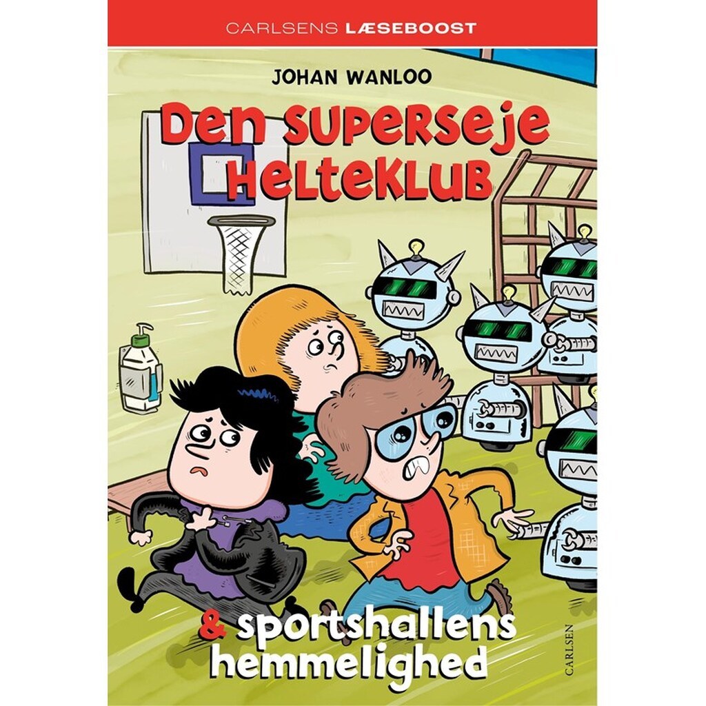 s Læseboost - Den superseje helteklub og sp - Børnebog - Hardcover