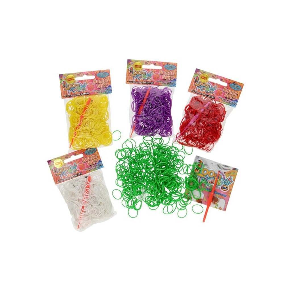 Loom Fragrance bands 300pcs. (Assorted)