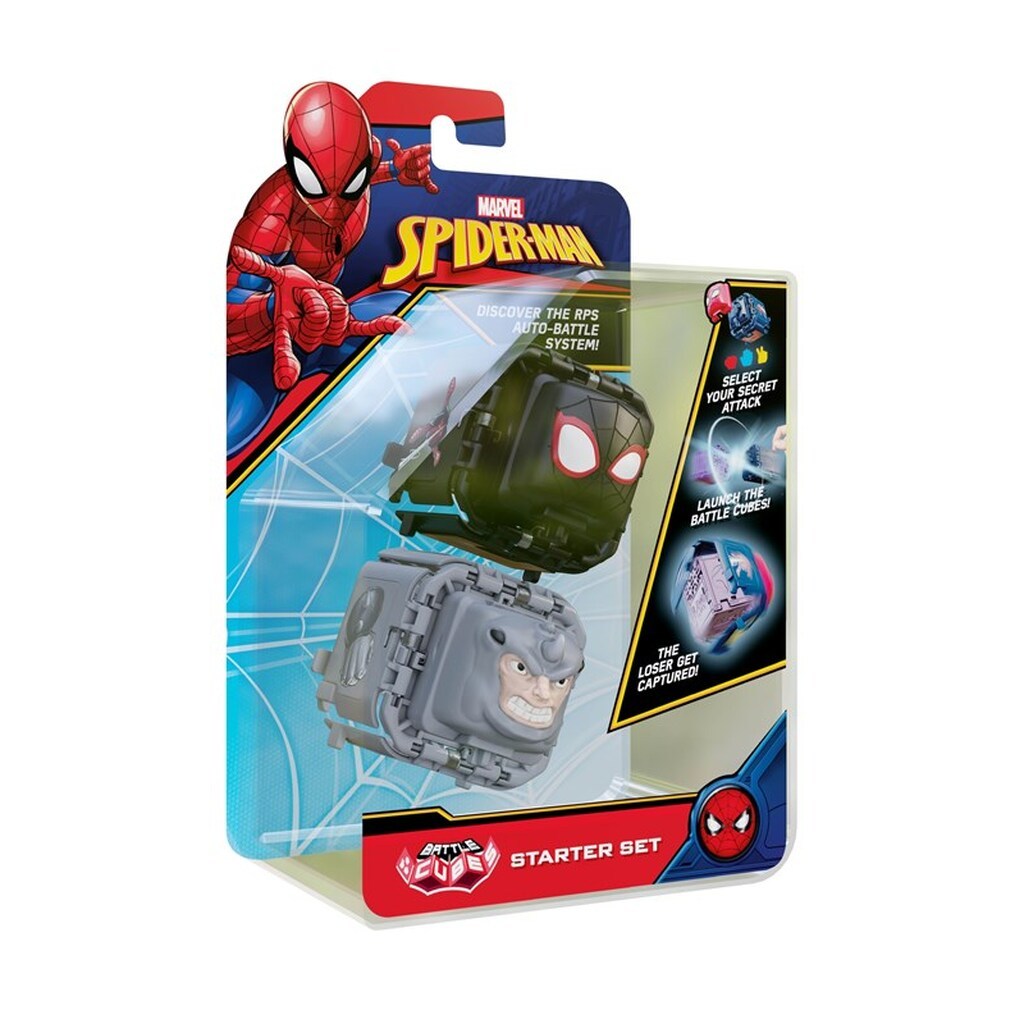 Marvel Spider-Man Battle Cube - Miles Morales vs Rhino