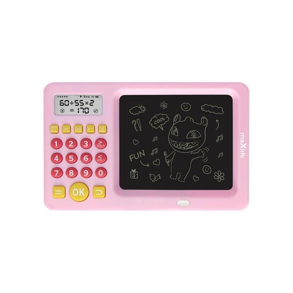 Maxlife MXWB-01 Digital Drawing Tablet With Calculator Pink