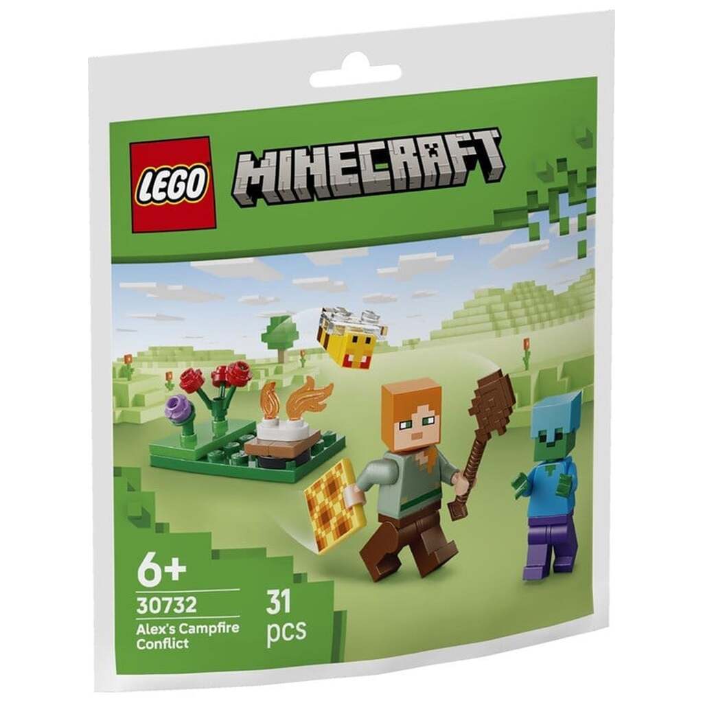 LEGO Minecraft 30732 Alex' lejrbålsballade