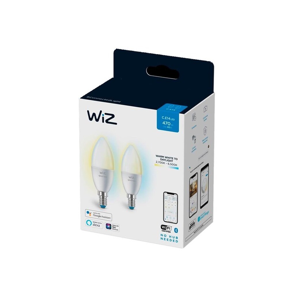 WiZ Kerte E14 2-pak