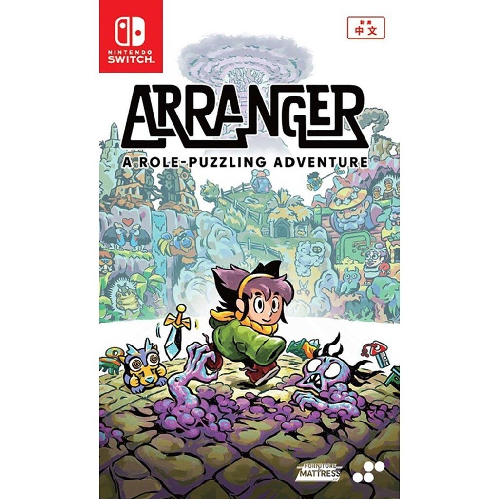 Arranger: A Role-Puzzling Adventure - Nintendo Switch - RPG