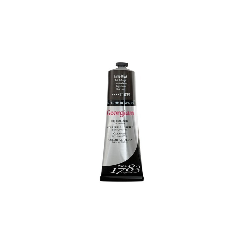 Daler-Rowney Georgian Oil 225 ml Lamp Black