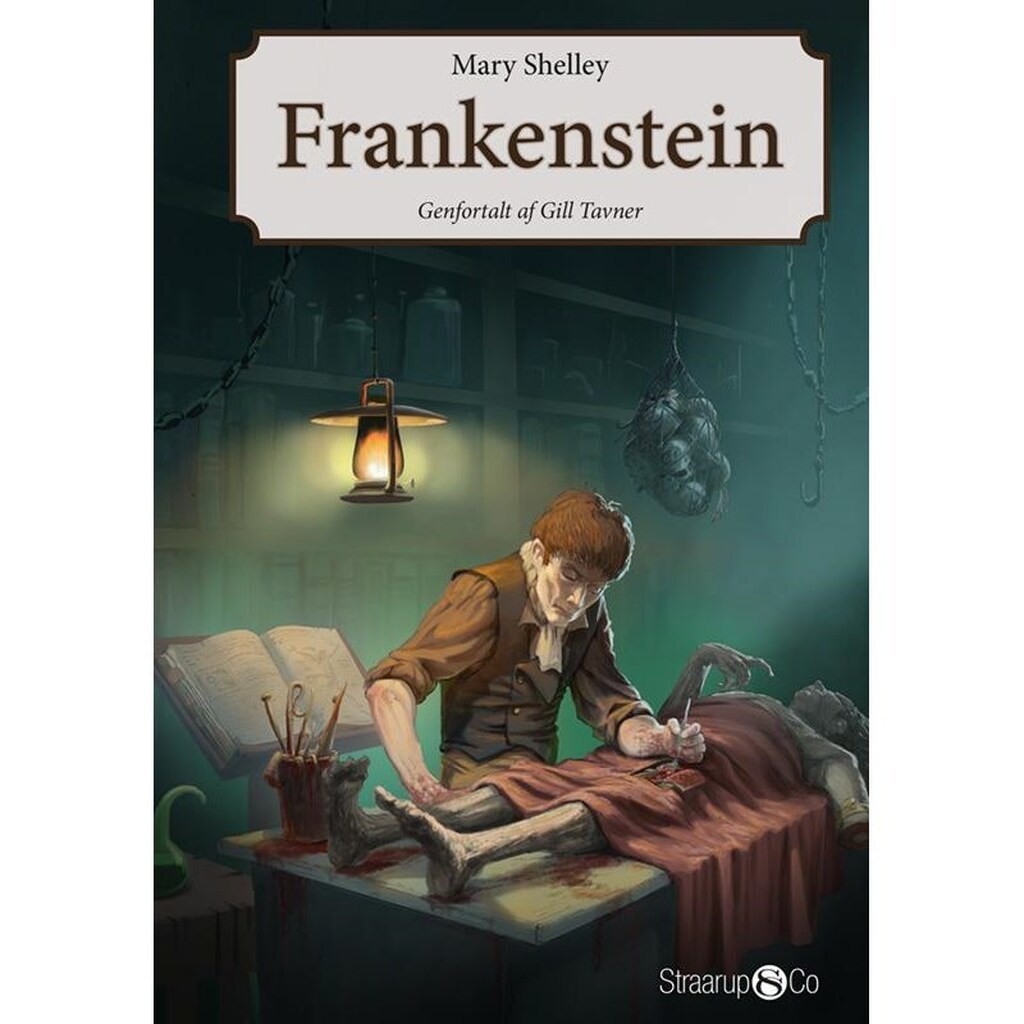 Frankenstein - Børnebog - hardback