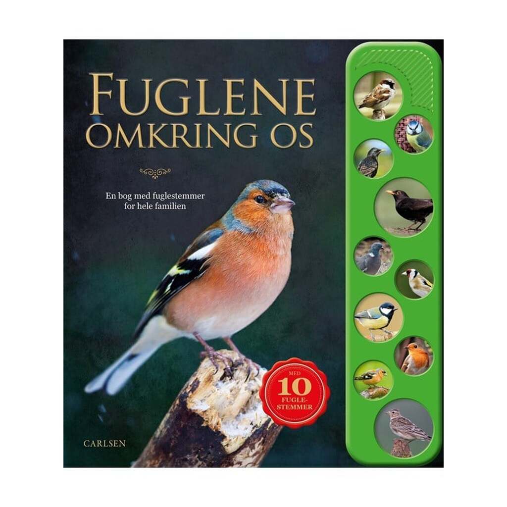 Fuglene omkring os - En bog med fuglestemmer for hele familien - Børnebog - Papbog