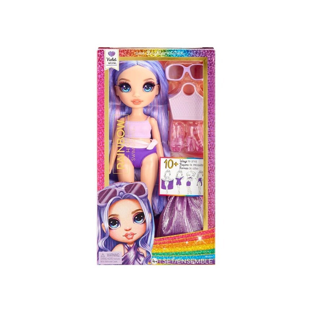 MGA Rainbow High Swim &amp; Style Pop - Violet