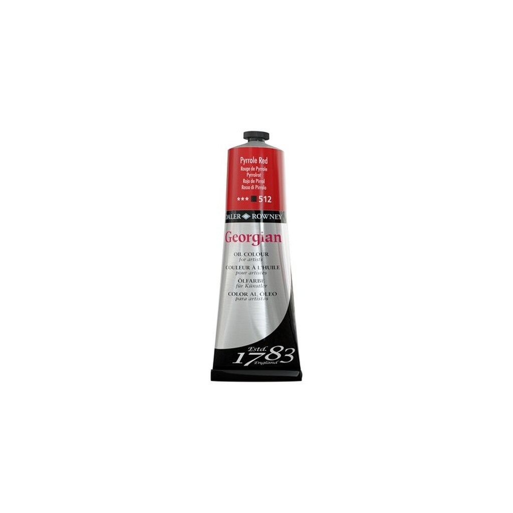 Daler-Rowney Georgian Oil 225 ml Pyrrole Red