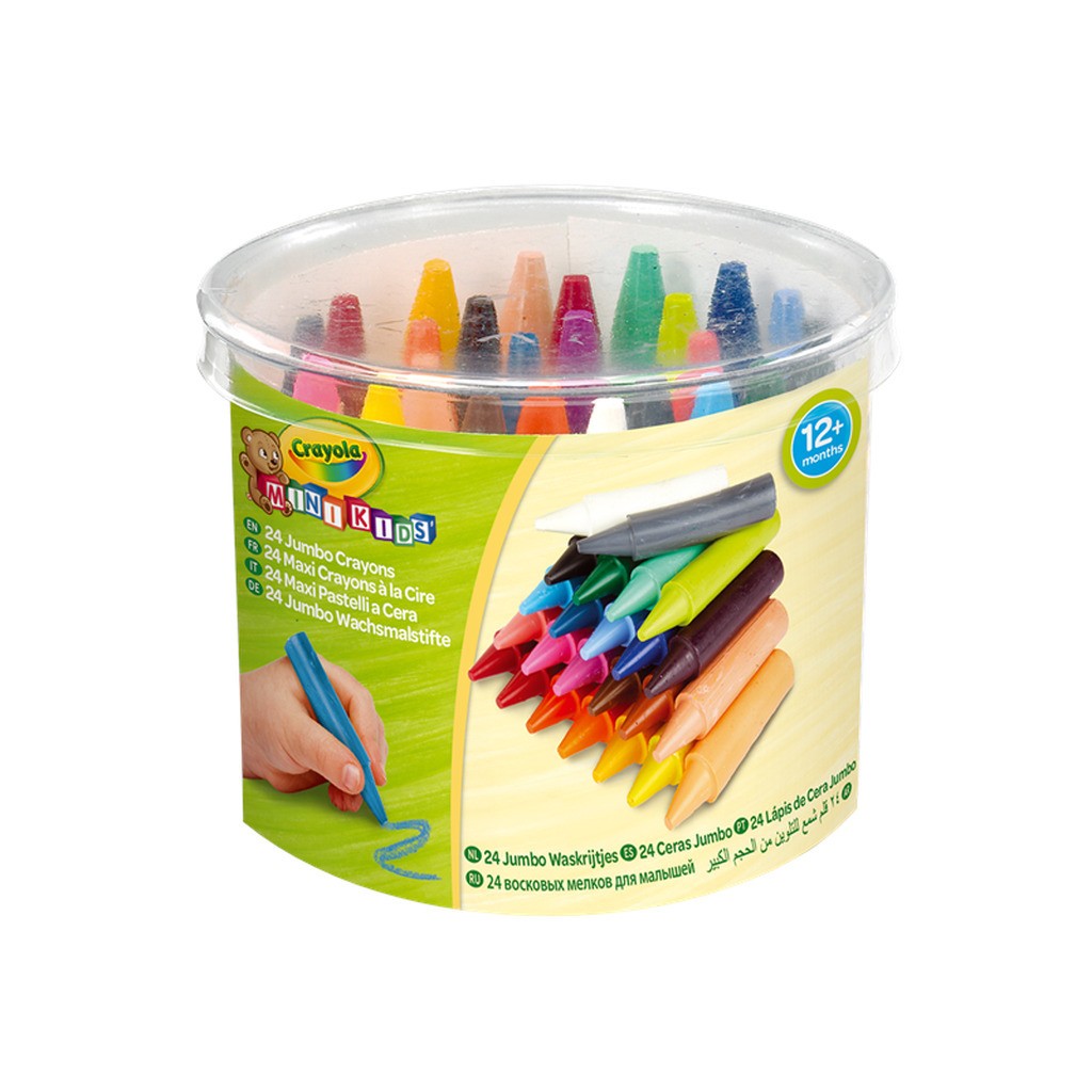 Goliath Crayola: 24 Mini kids Jumbo Crayola:ayons