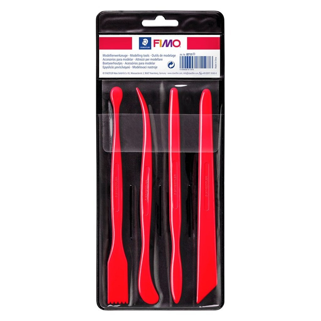 Staedtler FIMO modeller knivsæt 4 ass./bk