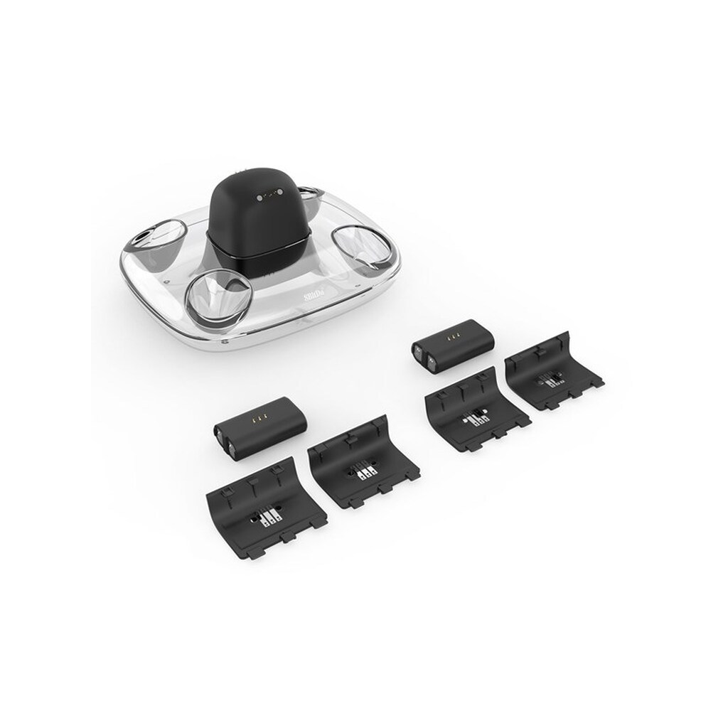 8BitDo Dual Charging Dock + 2 batteries for Xbox One + Series X/S - Black - Microsoft Xbox One