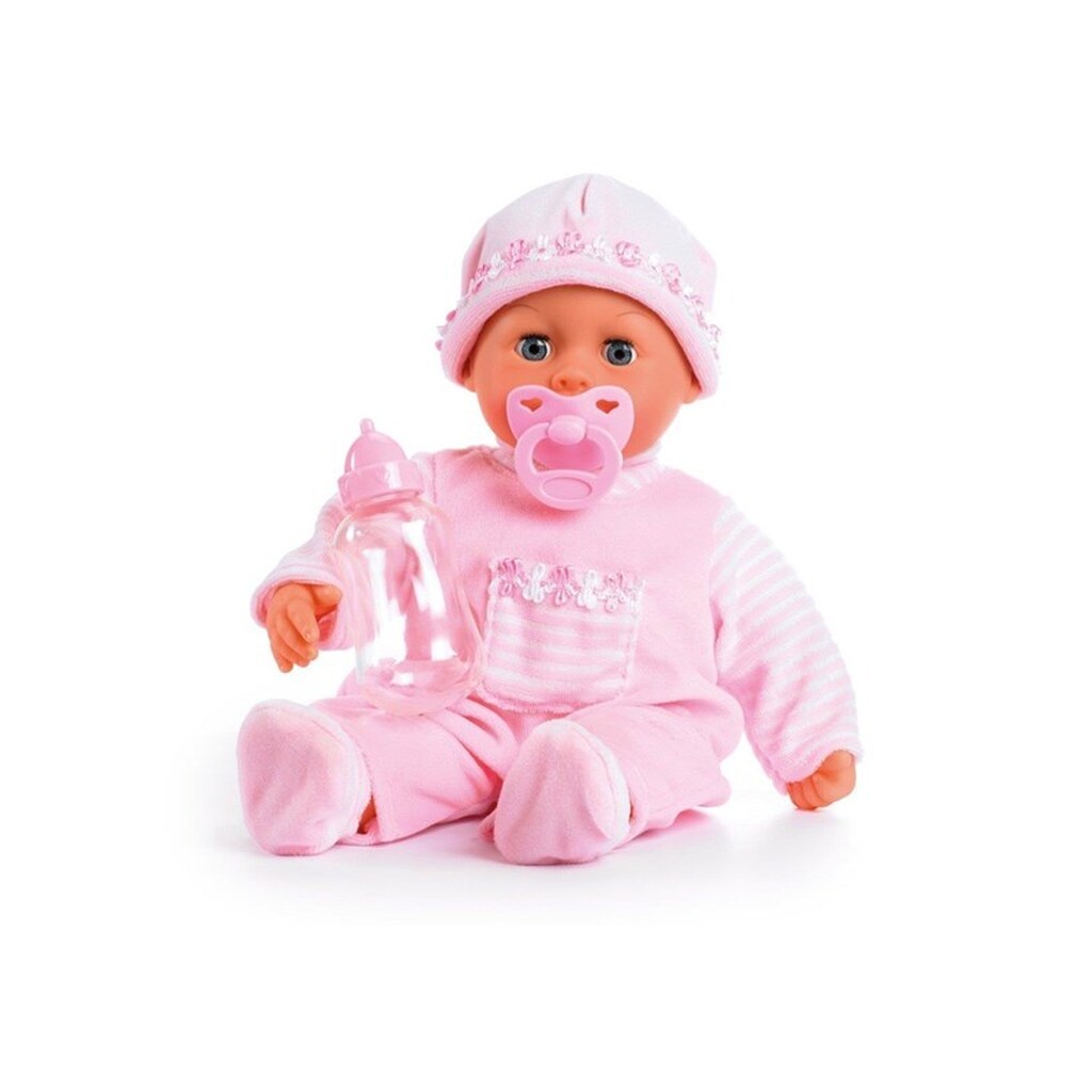 Bayer Design Baby Doll - First Word Baby soft pink 38 cm