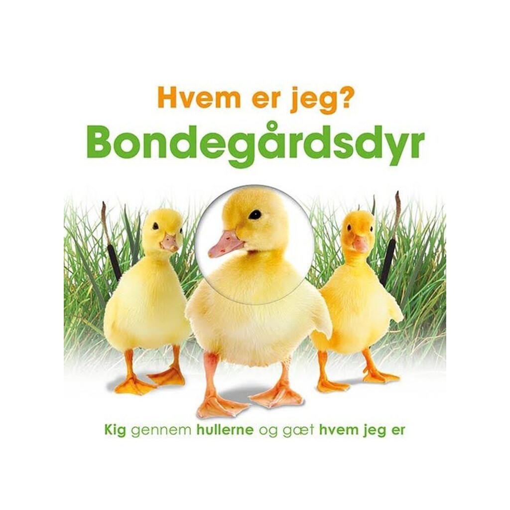 Hvem er jeg? Bondegårdsdyr - Børnebog - Papbog