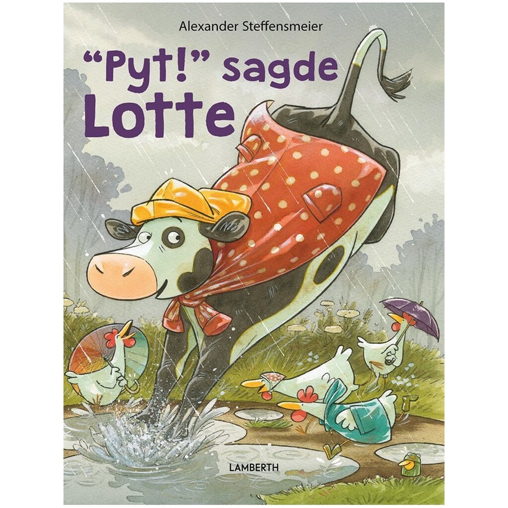 Pyt! sagde Lotte - Børnebog - Hardcover