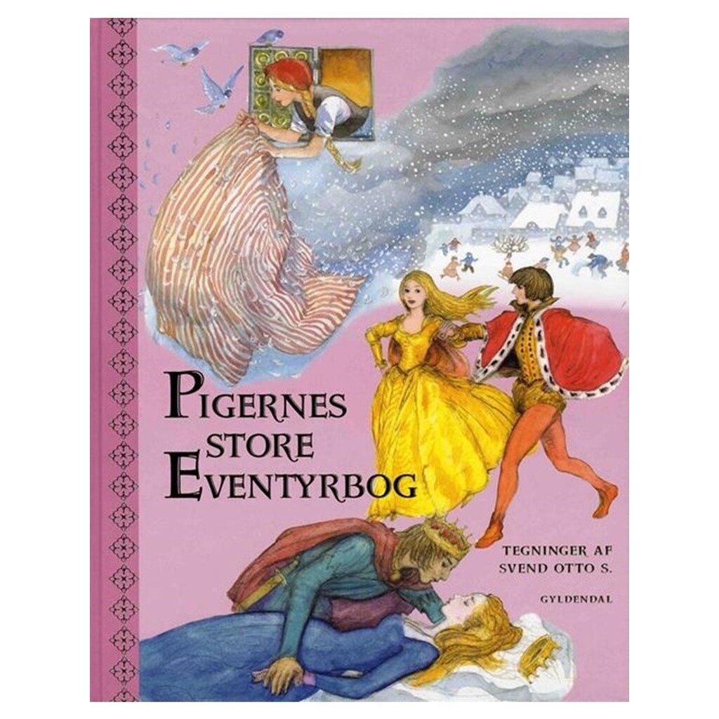 Pigernes store eventyrbog - Børnebog - Hardcover