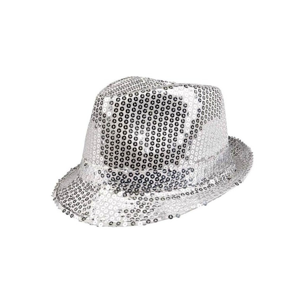 Boland - Hat Popstar Sequins Silver