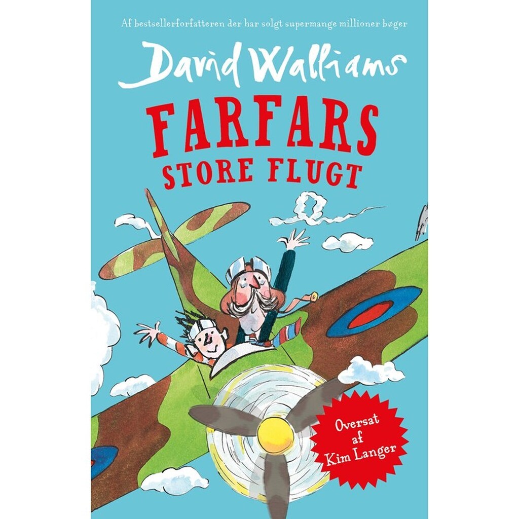 Farfars store flugt - Børnebog - Hardcover