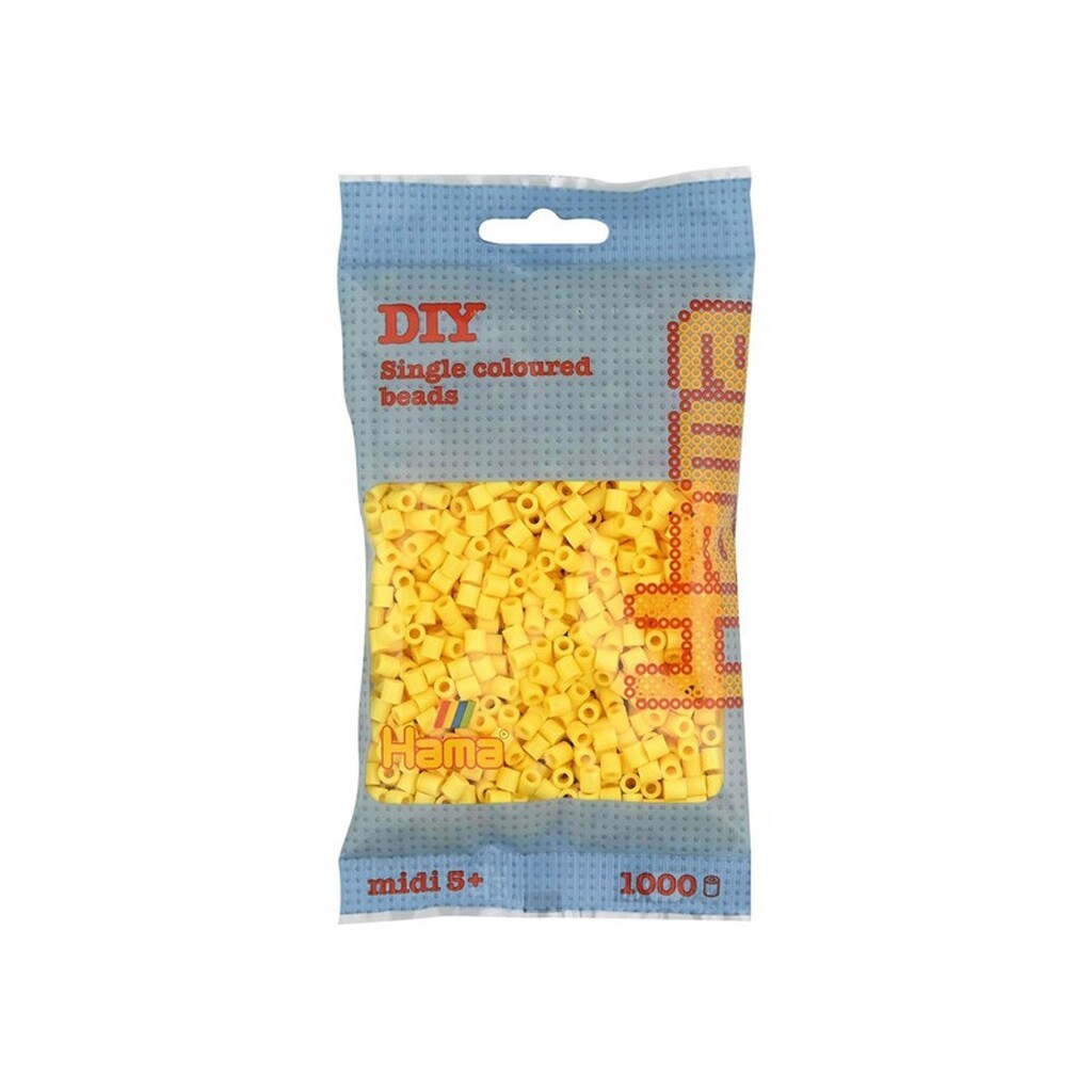 Hama Iron-on Beads - Light Yellow (103) 1000 pcs.